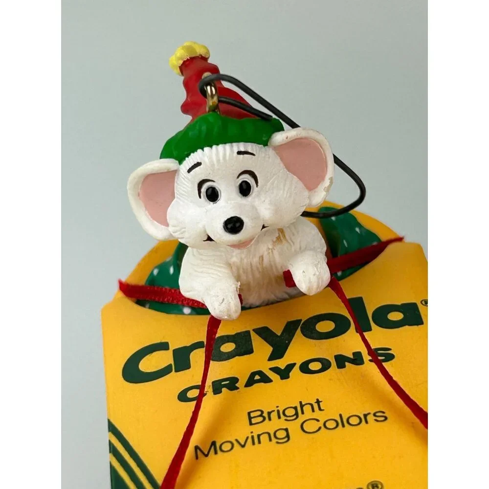 Hallmark Keepsake Ornament Crayola Crayon Bright Moving Colors Christmas Sled